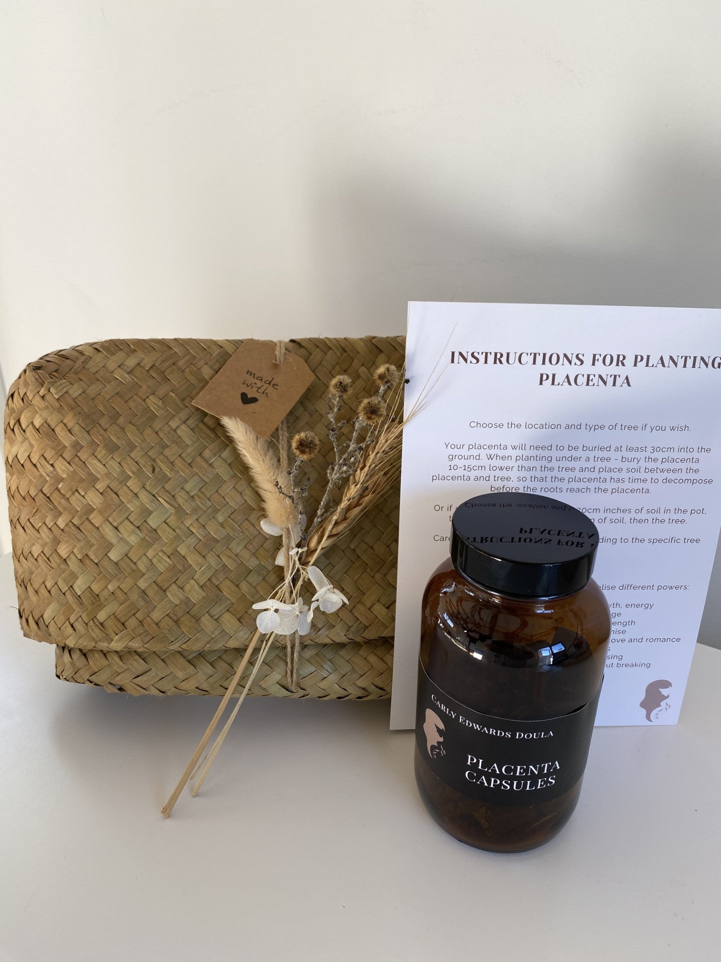 Placenta planting kit